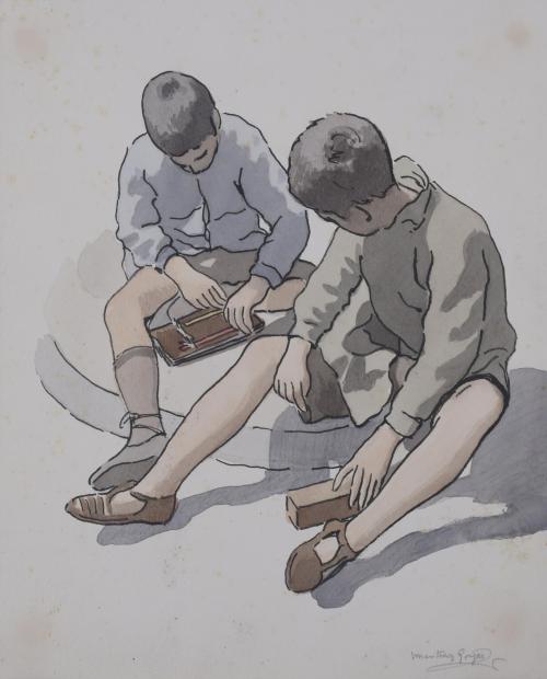 JOSÉ LUIS MARTÍNEZ GORGUES (1929). "BOYS".