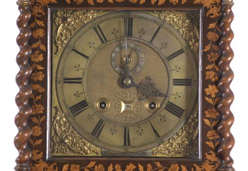 HENRY MERRY MAN (CIRCA 1674). RELOJ DE PIE INGLÉS, SIGLO XV