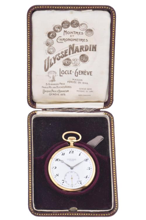 ULYSSE NARDIN, Reloj de bolsillo.