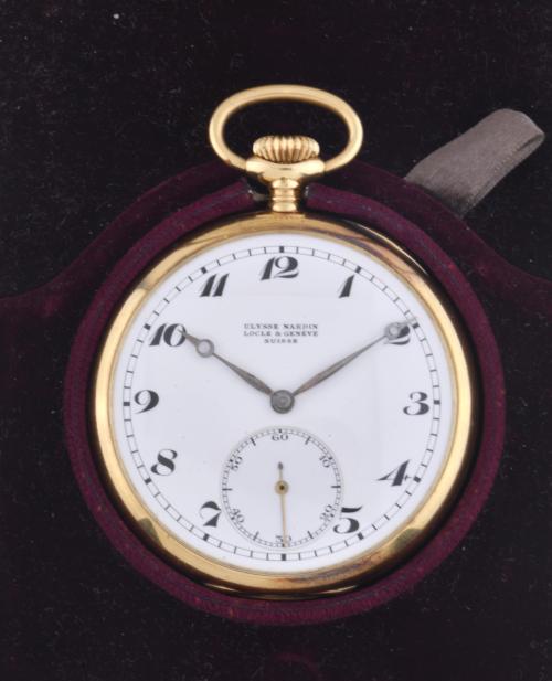 ULYSSE NARDIN, Reloj de bolsillo.