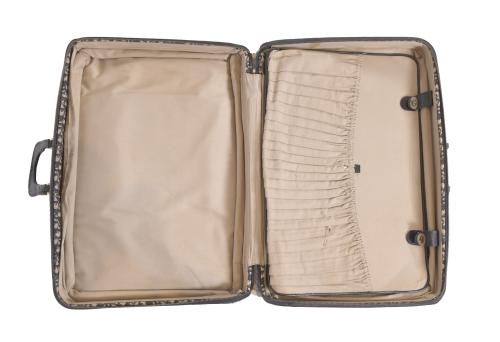 CHRISTIAN DIOR. SUITCASE AND TRAVEL BAG SET.