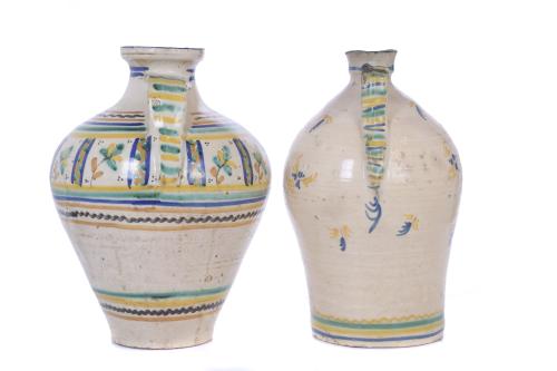 Conjunto de dos jarras con asa del Puente del Arzobispo, To