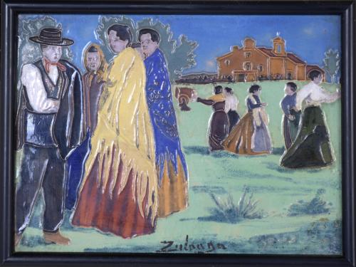 DANIEL ZULOAGA BONETA (1852 - 1921). "Tipos segovianos".