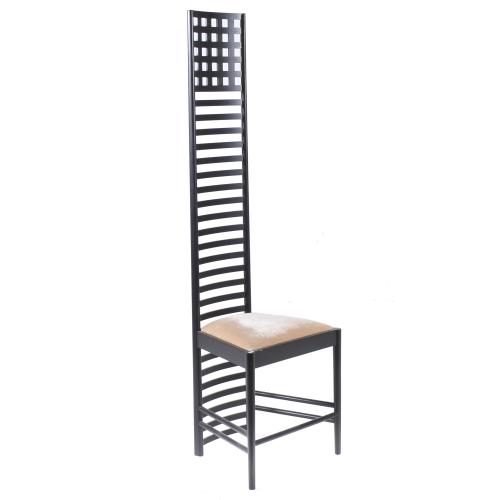 CHARLES RENNIE MACKINTOSH  (1868 - 1928).  PARA CASSINA. Silla modelo "Hill House". 