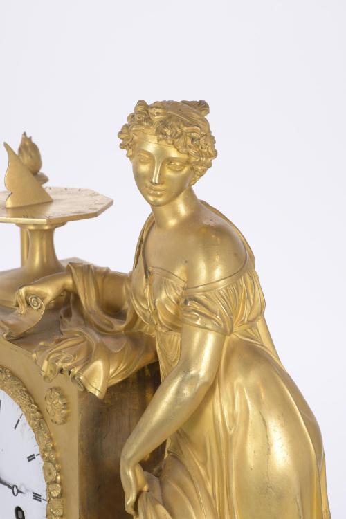 LEROY. Reloj de sobremesa Imperio, circa 1805.