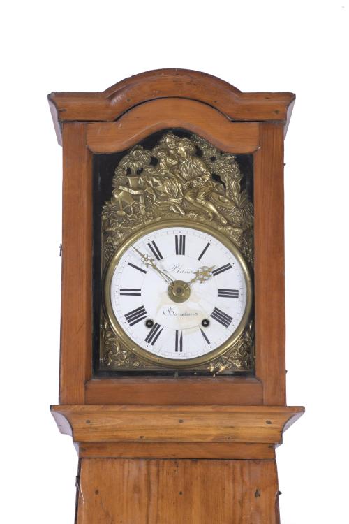 CATALAN POPULAR GRANDFATHER CLOCK, 19TH CENTURY.