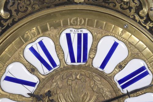 Reloj de sobremesa Boulle Napoleón III, circa 1870.