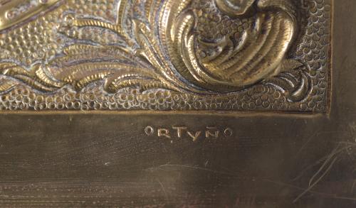 Reloj de pie tipo Valentí, med. siglo XX. 