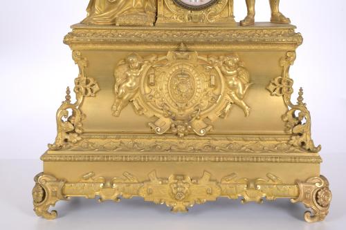 Reloj de sobremesa Louis Philippe - Napoleón III, circa 185