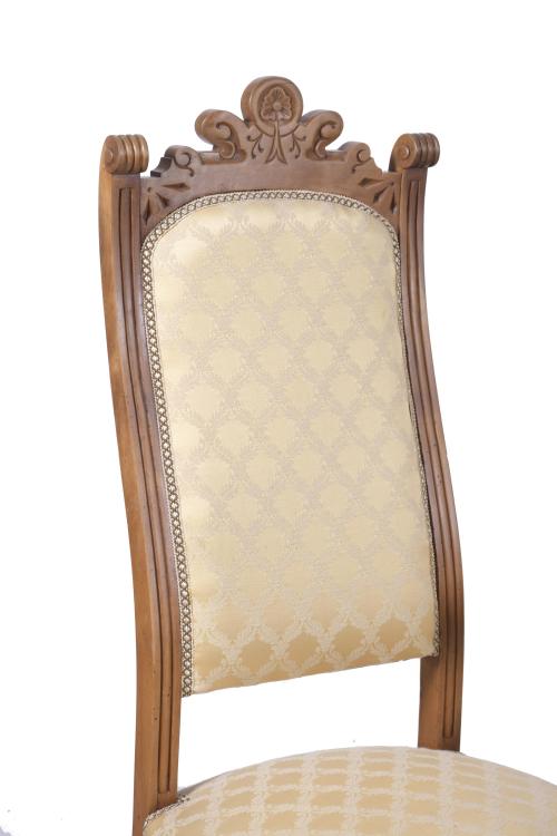 Sillón y pareja de sillas catalanas de estilo Modernista, s