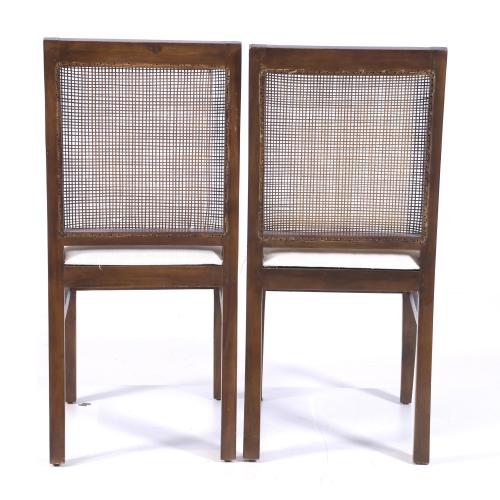 ROCHE BOBOIS. Conjunto de cuatro sillas, pps. siglo XXI. 