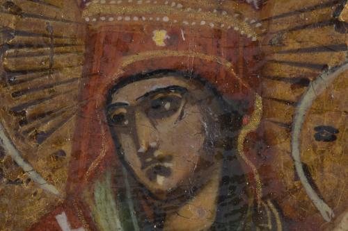ESCUELA RUSA, SIGLO XIX. ICONO.