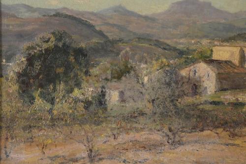JOAN COLOM I AUGUSTI (1879-1969). "LANDSCAPE".