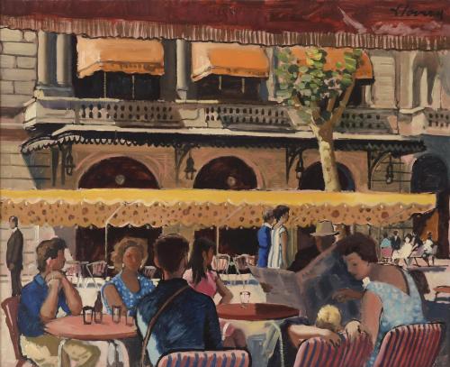 FREDERIC LLOVERAS HERRERA (1912-1983). "EL LICEO", Barcelona, 1974.
