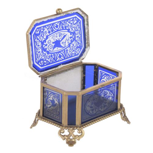 Caja joyero, fin. siglo XIX. 