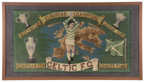 "VICTORIA DEL CELTIC F.C." TAPESTRY, 1966 - 1967.
