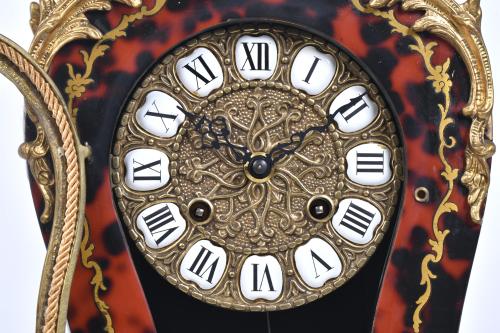 Napoleon III style table clock, 20th century.