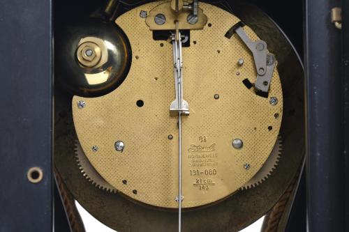 Napoleon III style table clock, 20th century.