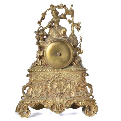 Napoleon III table clock case, 19th century.