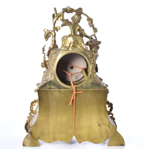 Napoleon III table clock case, 19th century.