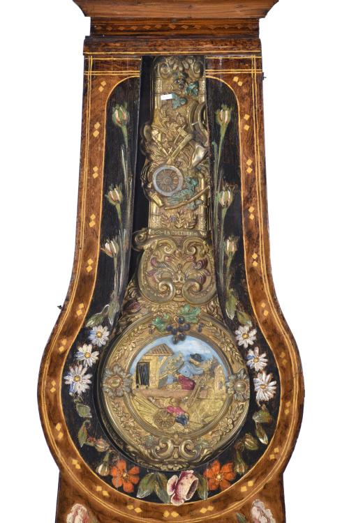 Grandfather clock, 19th century.