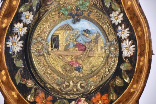Grandfather clock, 19th century.