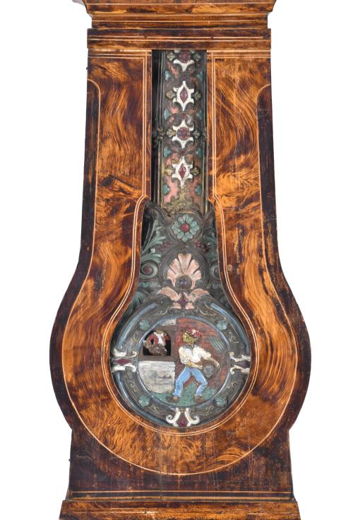 Grandfather clock, 19th century.