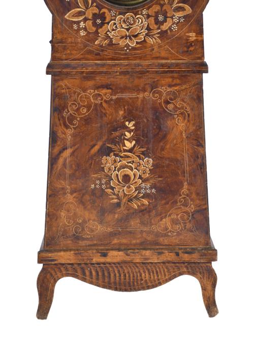Grandfather clock, 19th century.