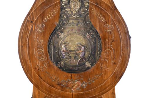 Grandfather clock, 19th century.