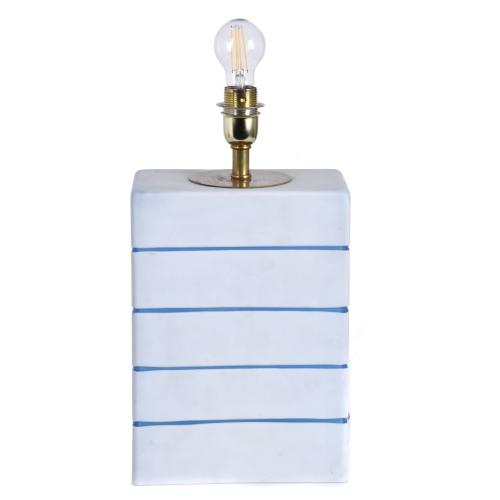 Murano glass table lamp, 20th century.