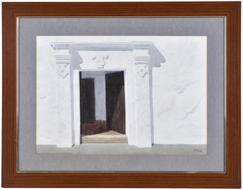 MELIA TASIO FLORS (1928-2004). "Entrada".
