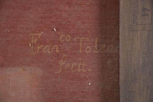 ESCUELA ESPAÑOLA, SIGLO XVIII. "Santo tomás de Aquino".