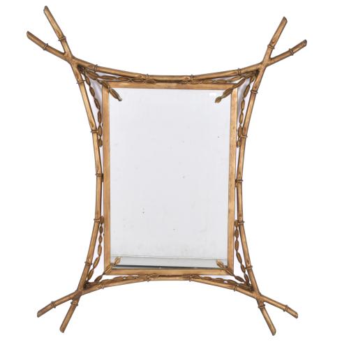 AFER MODELS BY MAISON BAGUÈS. Wall mirror, second half 20th century.