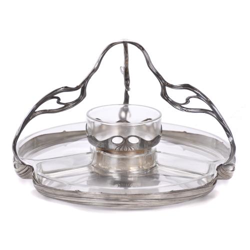 ORIVIT. Art Nouveau tray, 20th century.