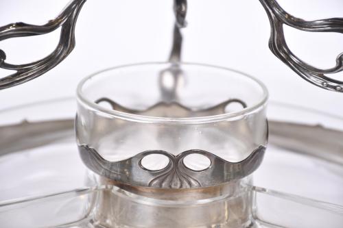 ORIVIT. Art Nouveau tray, 20th century.