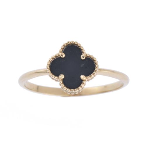 After VAN CLEEF models. "Alhambra" ring.