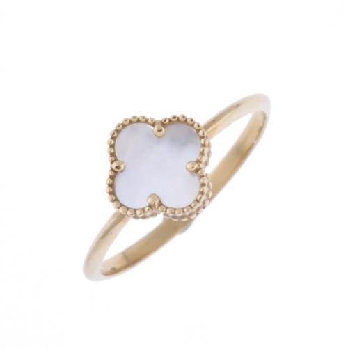 After VAN CLEEF models. "Alhambra" ring.