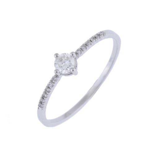 Diamond ring.