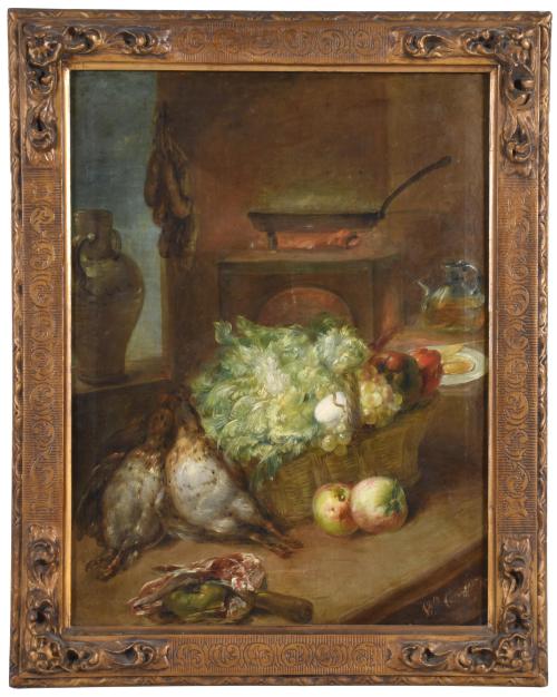 19TH CENTURY, SPANISH SCHOOL. &#39;Natura morta&#39;.