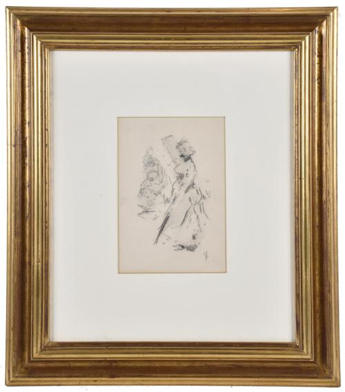 JOSEP CUSACHS I CUSACHS (1851-1908). ‘Sketch from life, fem
