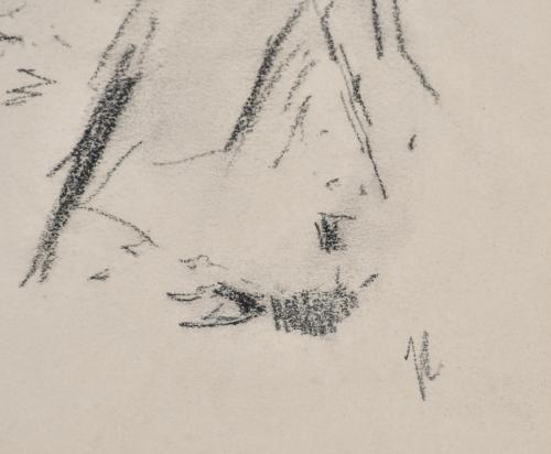 JOSEP CUSACHS I CUSACHS (1851-1908). ‘Sketch from life, fem