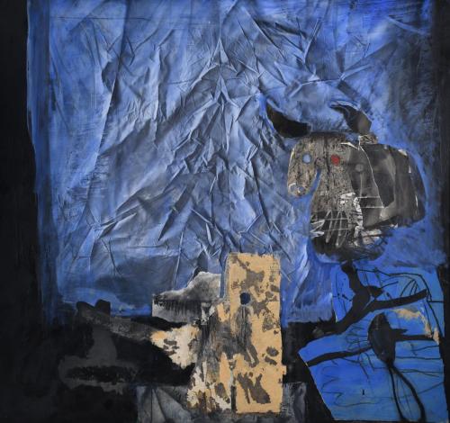 ANTONI CLAVÉ (1913-2005) "Minotaure et instrument", 1984. From the series 'A Don Pablo'.