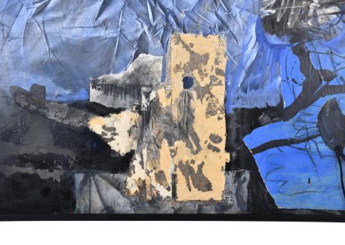ANTONI CLAVÉ (1913-2005) "Minotaure et instrument", 1984. F