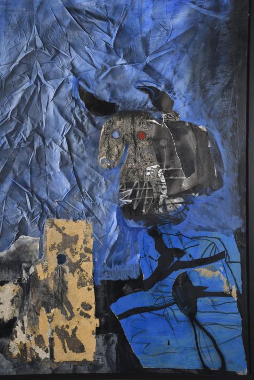 ANTONI CLAVÉ (1913-2005) "Minotaure et instrument", 1984. F