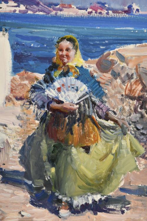 IGNACIO GIL (1913-2003). &#39;Ibiza women&#39;.