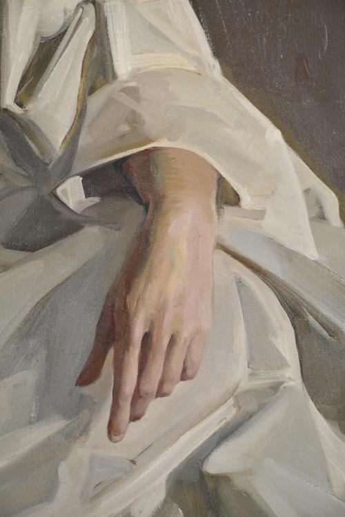 FELIX REVELLO DE TORO (1926). ‘Woman&#39;s portrait in white’, 