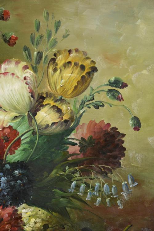 PROBABLY ENGLISH SCHOOL, 20TH CENTURY. &#39;Still life with flo