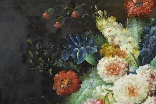 PROBABLY ENGLISH SCHOOL, 20TH CENTURY. &#39;Still life with flo