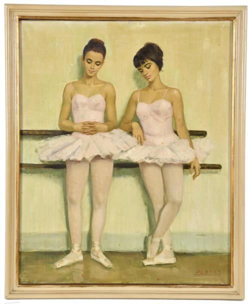 20TH CENTURY SPANISH SCHOOL. &#39;Ballerinas&#39;.