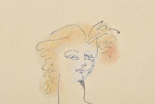 EDUARD ARRANZ-BRAVO (1941). ‘Woman in a blue dress’, 1967.